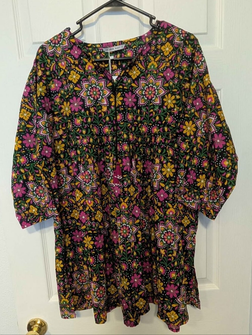 Beautiful floral mini dress